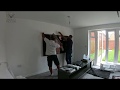 Installing a wall-mounted TV: Samsung Q90R with Samsung gapless wall mount