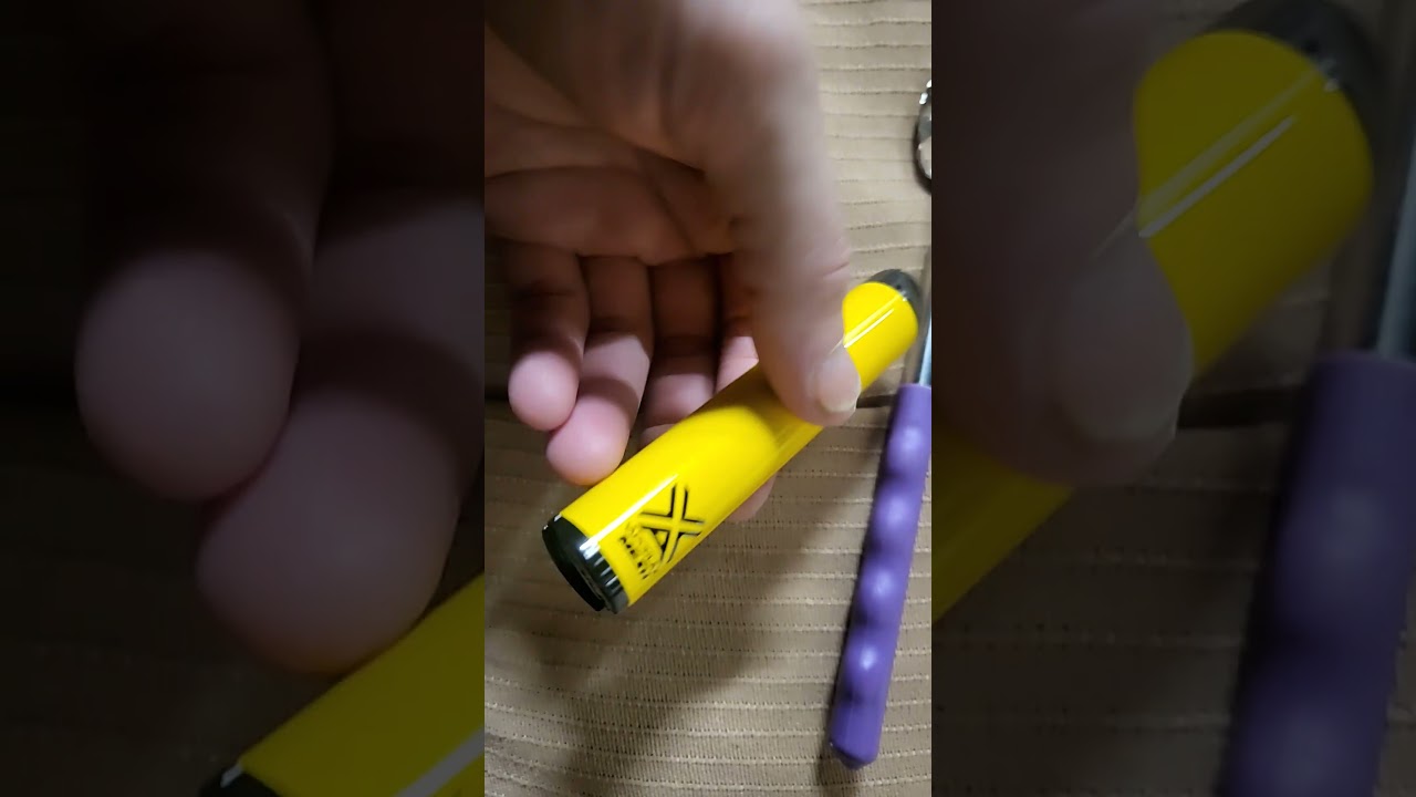 VAPORLAX MESH : BANANA ICE [disposable vape]  