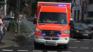 Erstmalig Rettunswagen 04-Rtw-02 Von De Feuer-Rettungswache 4 Zu Einsatzen In Dusseldorf