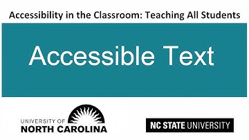 Accessible Text