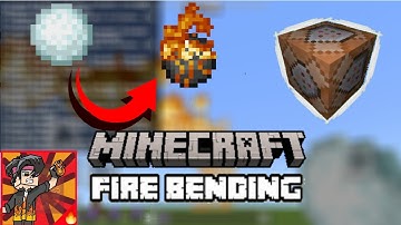 How To Get Firebending Powers in Minecraft-[Command Block Tutorial]