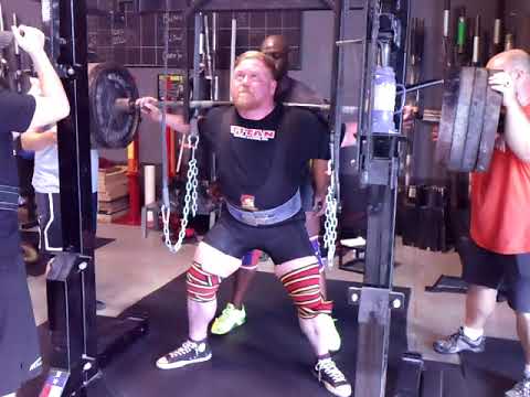 The Henry Dallas Tx - Henry Thomason Squat Training 860 lbs SP @ Destination Dallas Texas