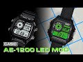 Casio AE-1200 LED Mod | Casio Royale gets an upgrade with ultra bright green LEDs!