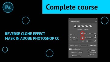 Reverse Clone Stamp Trick in Photoshop | Reverse Clone Effect in Adobe Photoshop CC