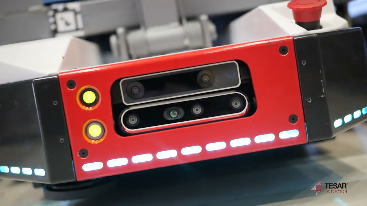 Tesar Automation OmniAGV - Veicolo omnidirezionale intelligente per la logistica industriale