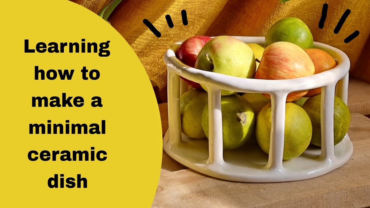 Learning How To Make A Ceramic Fruit Bowl Pottery Training YouTube learning-how-to-make-a-ceramic-fruit-bowl-pottery-training-youtube