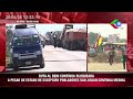 RUTA AL BENI CONTINUA BLOQUEADA A PESAR DE ESTADO DE EXCEPCIÓN POBLADORES SAN JULIÁN CONTINUA MEDIDA