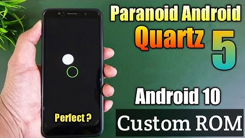 Paranoid Android ROM for Asus Zenfone Max Pro M1||Quartz 5||Android 10