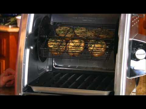 Ronco 5500 Series Rotisserie Oven, Stainless Steel Countertop