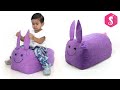 DIY Kids Bean Bag from Old Clothes - Kids TOYS - Sonali Creations