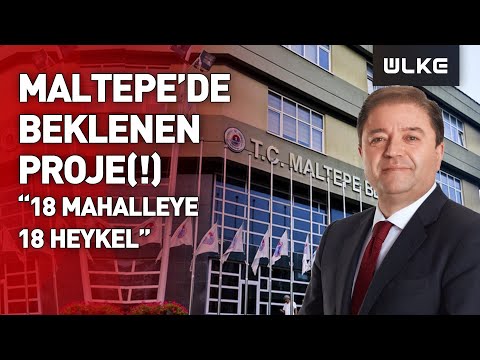 Hizmet yok! Yatırım yok! CHP'li Maltepe Belediyesi'nde heykele kaynak var