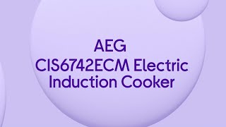 AEG Electric Induction Cooker Stainless Steel - Quick Look