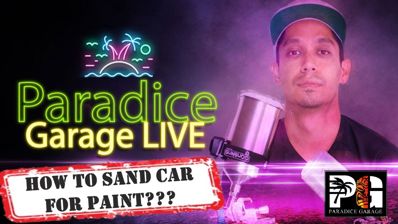 How To Sand Your Car For Paint Wet and Dry Sanding Grit Using DA/By