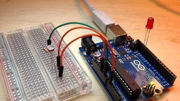 Arduino Light Sensor LED Blink Control