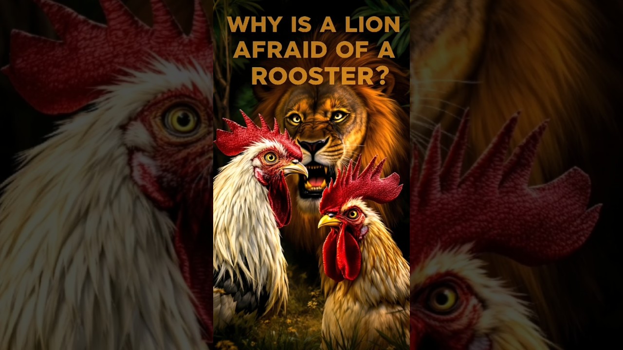Why Does a Lion Fear a Rooster? The Shocking Truth! 🦁🐓
