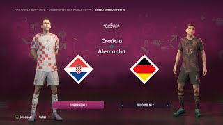 FIFA 23 - Croácia 🇭🇷vs 🇩🇪Alemanha | Copa do Mundo Qatar 🇶🇦2022 Final🏆
