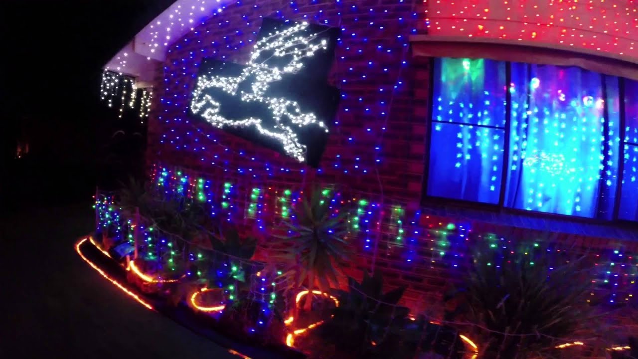 Chirstmas light Gold coast 2013 YouTube