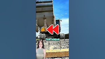Operator excavator ditantang keahliannya nancepin paku dengan kuku bucketnya #alatberat #excavator