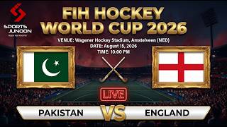 Pakistan vs England | LIVE | FIH Men's Hockey World Cup 2026 | Commentary Urdu & Punjabi