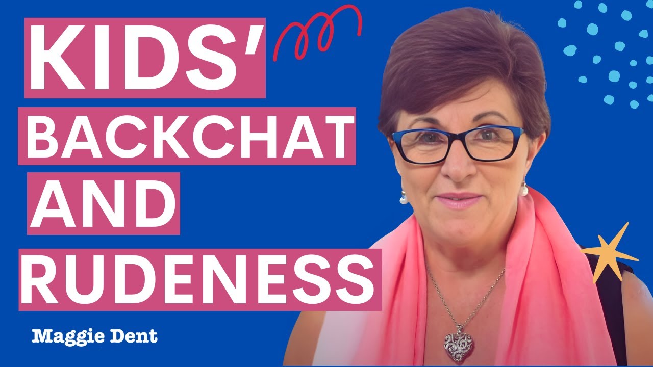 How to deal with rude kids who backchat - YouTube