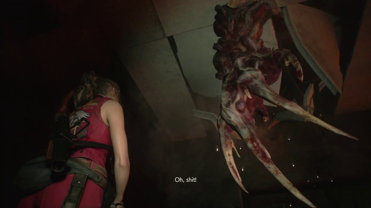 Re2 Boss'd RE2 (2019) G2 boss fight, crane only - YouTube