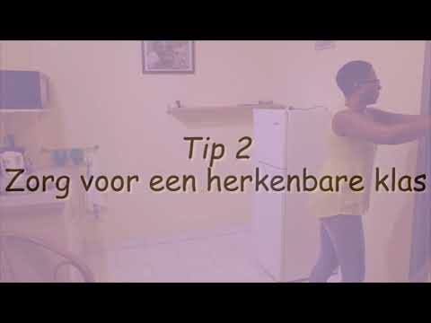 Tips voor het creëren van de juiste werkplek voor het opnemen van je lesvideo.