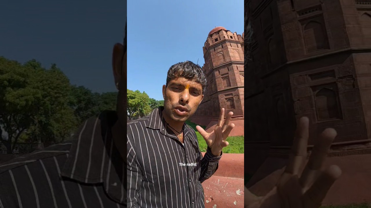 खूनी मगरमच्छ और दिल्ली का लाल किला 🧐 #vlog #radhevlog #facts #travelblog #indiapictures