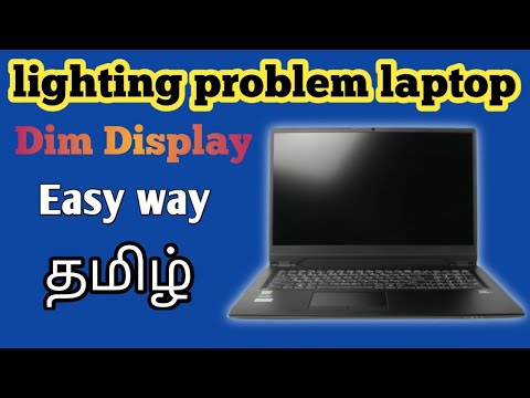 (தமிழ்) lighting problem laptop e41-25 How to repair laptop screen light problem