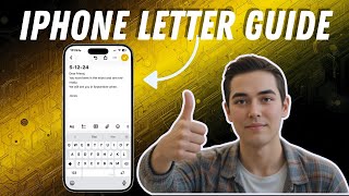 How To Write a Letter on iPhone | Step-by-Step Guide (2026) screenshot 1