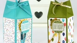 Pinch Close Birthday Box Tutorial Pinch Close Birthday Box Tutorial
