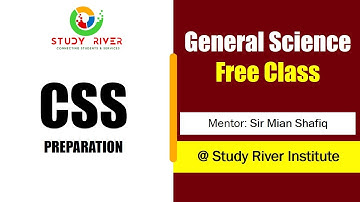 General Science With Sir Mian Shafiq (Free Open Class)