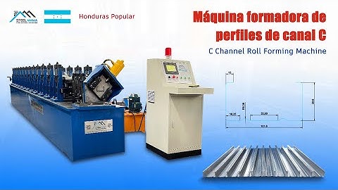 C channel machine | Automatic C Purlin Roll Forming Machine#channel #machine