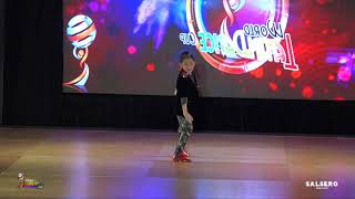 Romeo Alonso, United States and Mexico, Salsa Soloist Boy, Semifinal, WLDC 2017