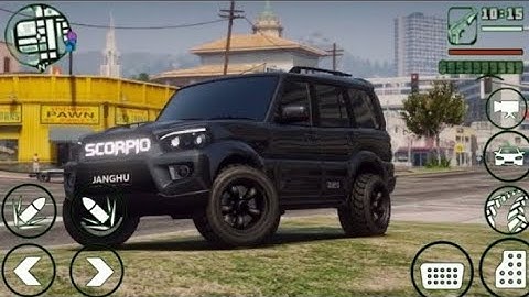 Modified mahindra scorpio s11 android/pc 😦 GTA san andreas mod car modified 😎 2022 video