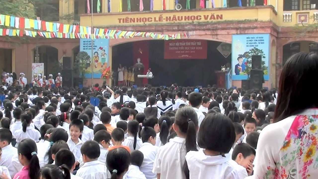 Tân Định - Tiểu học công lập quận Hoàng Mai - Hà Nội (Ảnh: YouTube)