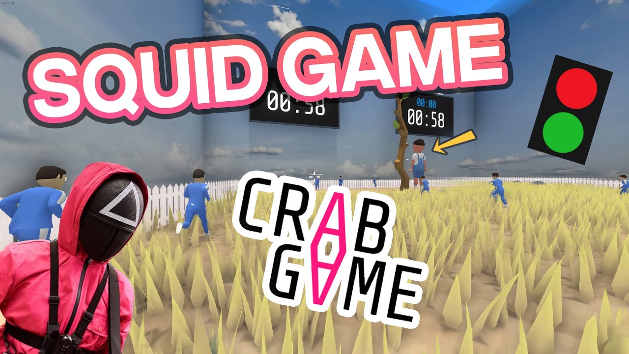 Squid game (Crab Game) is really fun to play XD. red light green light