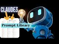 أخيـــــراً مكتبة الأوامر | لنتائج مذهلة بالذكاء الاصطناعي Claude 3 & ChatGPT