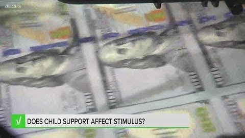 Child support and stimulus checks | Verify