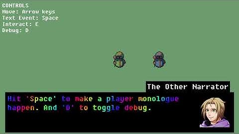 Dialogue System - Nameplates and Portraits Draft 1 Demo