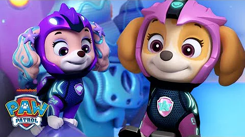 Aqua Pups Skye & Coral Rescue Puplantis! w/ PAW Patrol Chase, Marshall, & Zuma | Shimmer and Shine