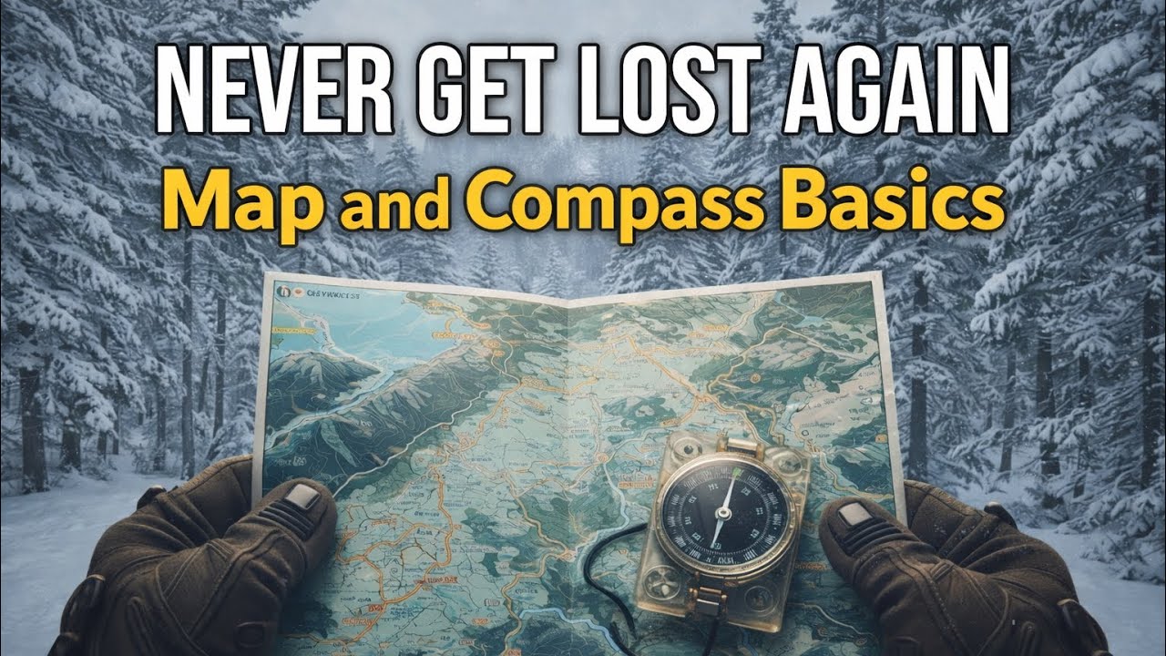Watch our video on essential map and compass basics