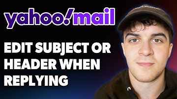 How to Edit the Subject or Header in the New Yahoo Mail When Replying to an Email [2025 Full Guide]