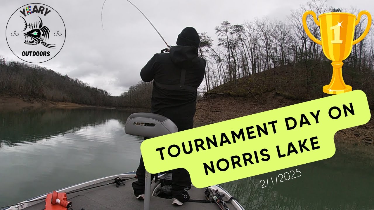 Tournament Day on Norris Lake (2/1/2025)
