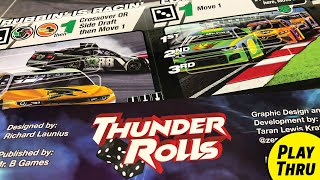 How to Play THUNDER ROLLS the Board Game with a solo playthrough Profile