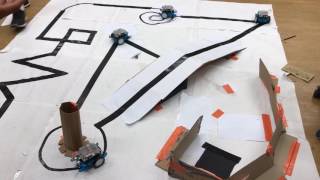 mBot obstacle course