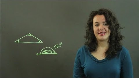 Interactive Activities to Find the Angle Sum of a Triangle : Trigonometry, Statistics & More