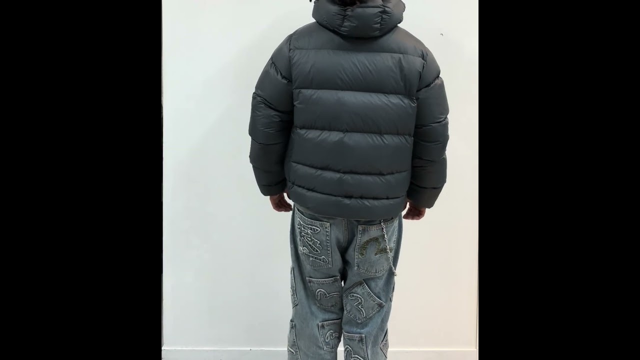 BAL TAION DOWN PARKA ダウンジャケット ASPHALT L セール】 bal original バル / TAION DOWN PARKA ダウンジャケット