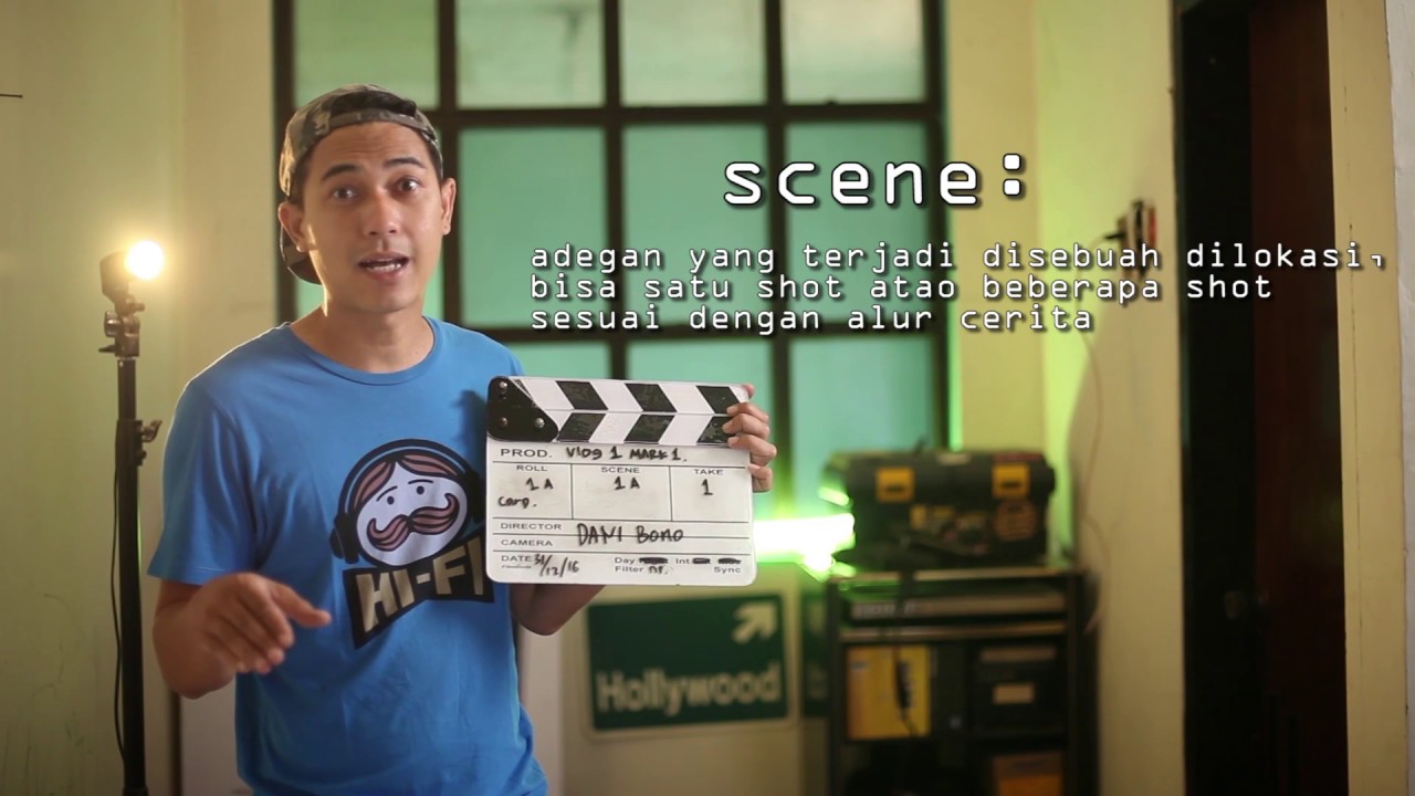 Tips dan cara menggunakan clapper board - YouTube