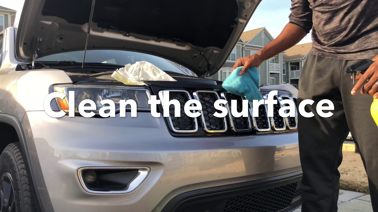 Plasti Dip Grill Black Out 2017 Jeep Grand Cherokee YouTube