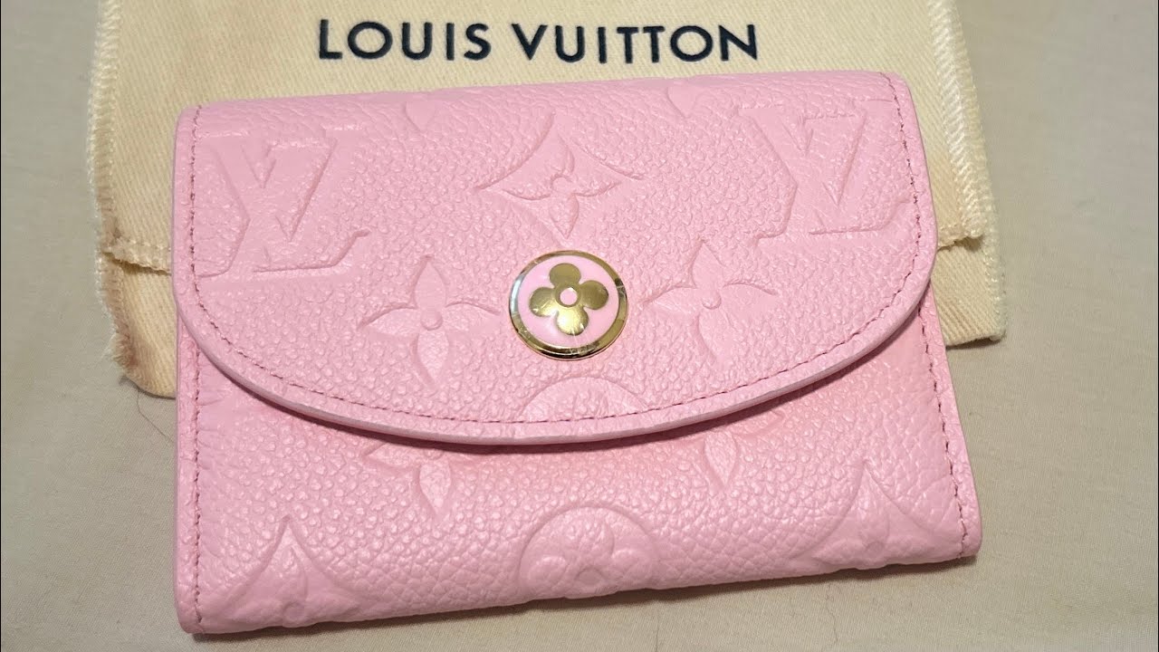 送料込◆希少【LOUIS VUITTON】ロザリー coin purseモノグラム NEW Louis Vuitton Rosalie Coin Purse🌸Cotton Candy - YouTube